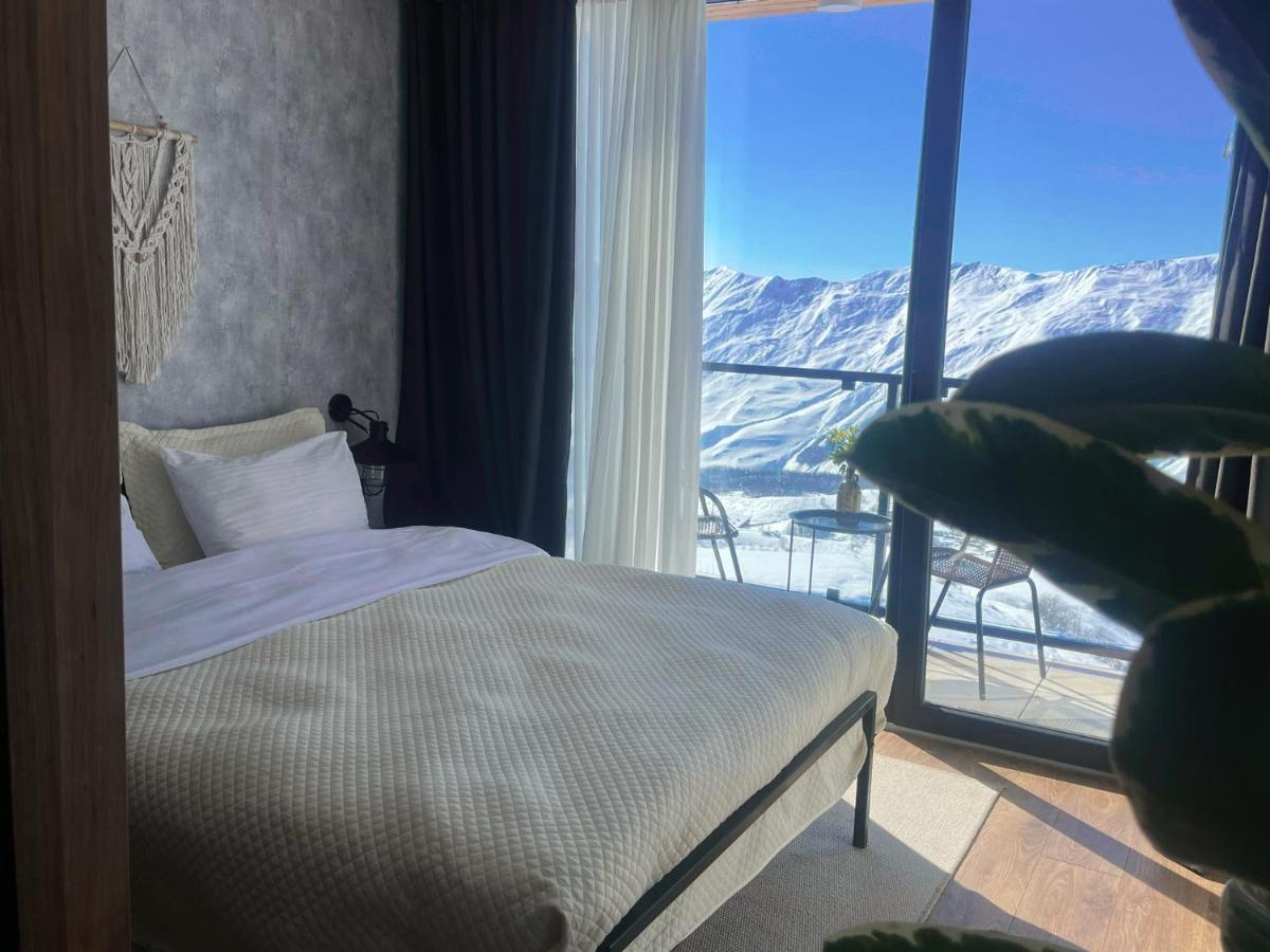 Stuning Views On Mountains, Gudauri Apartment Bagian luar foto
